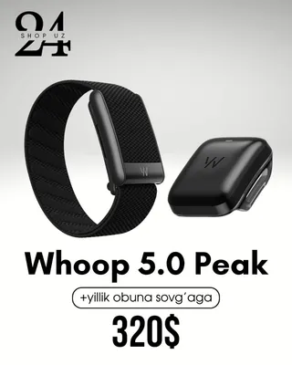 Whoop 5.0 Peak на 1 год