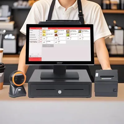 Kassoviy aparat pos monoblok sensor kassa ekran Orbir Chek aparat