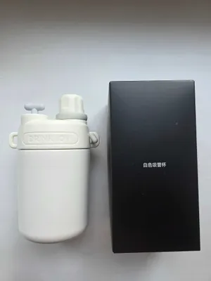 Термокружка DRINK JOY 450 мл с трубочкой 1