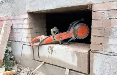 Услуги по резке и сверлению стен 1