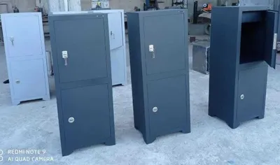 hujjatlar uchun temir metall shkaf, 1800 x 450 x 400 mm