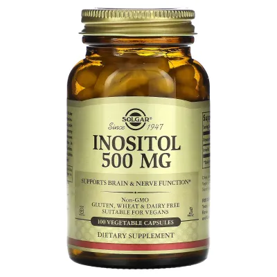 Инозитол Solgar, Inositol Capsules 500мг 100 капсул 1