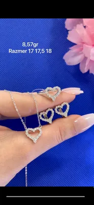 Серебряный комплект 925 проба 8.57 грамм