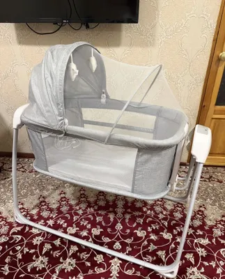 Электронная люлька Mastela Deluxe 4 в 1 с автоукачиванием/ Belanchak 1