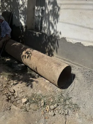 Ishlatilgan quvur, uzunligi 4 m, diametri 600 mm, devor qalinligi 10 mm 1