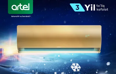 ARTEL Кондиционер 100% ОригиналAUX КАЛОНЫЙ ОРИГИНАЛ Доставка РАССРОЧКА 1