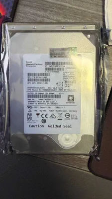 Серверный жёсткий диск HDD HPE 10TB SAS