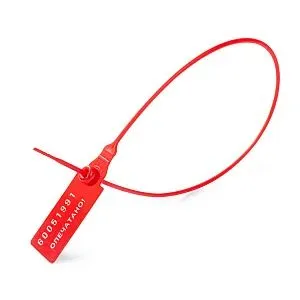 Qizil rangli plastik plomba 40 santimetr