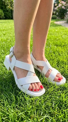 Белые босоножки T.TACCARDI / T.TACCARDI oq sandaletlari 1