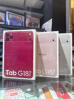Планшет Tab G18 Pro, красный/серебристый/розовый 1