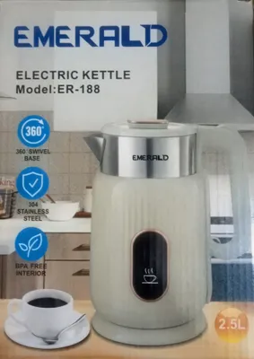 EMIRALD elektr choynagi, 2,5 litr, Xitoyda ishlab chiqarilgan, yangi