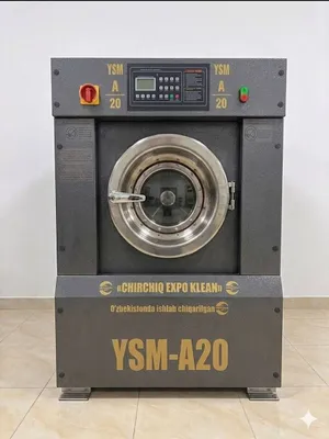 Sanoat Kir Yuvish va Siqish mashinasi BO'STON 20kg