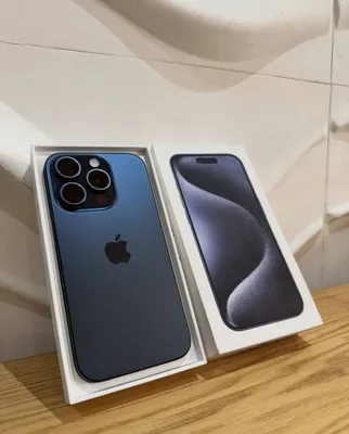 iPhone 15 Pro 256gb Blue Titanium 1