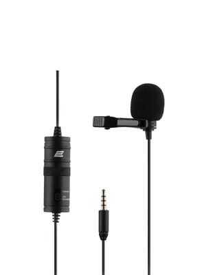 2E ML010 2E mikrofoni, petlichka, podkastlar, radio, televideniye uchun, 3,5 mm 1