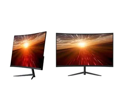 24EC3300" egri ekranli monitor (VGA+HDMI+DC) 120Hz, qora, Everel