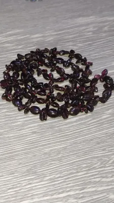 Бусины из натуральных камней Гранат
