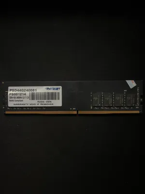 Оперативная память DDR4 4 ГБ (RAM)