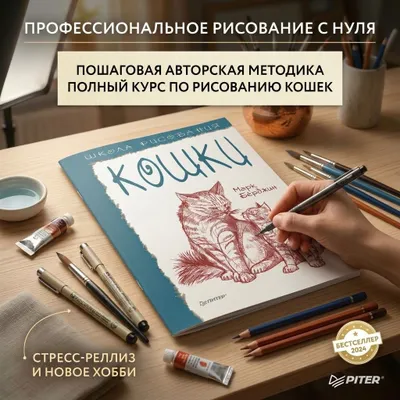 Школа рисования «Кошки» - научись рисовать с нуля