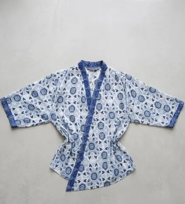 Yengil kimono uslubidagi bluza 1