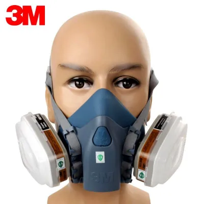 Yangi 3M 7502 respiratori, kafolat, ulgurji birinchi qo‘ldan 1