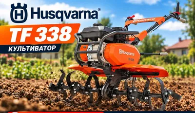 Бензиновый мотокультиватор Husqvarna TF 338 1