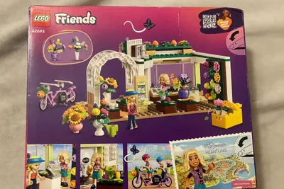 Lego для девочки цветочный магазин 1