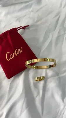 Комплект CARTIER (браслет + кольцо) 1