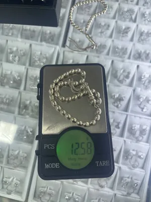 Серебряные тасбех 33 штуки