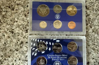 Годовой набор монет качества proof 1
