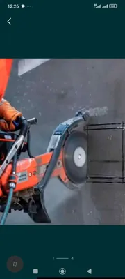 Алмазное бурение и сверление, сухой метод 1