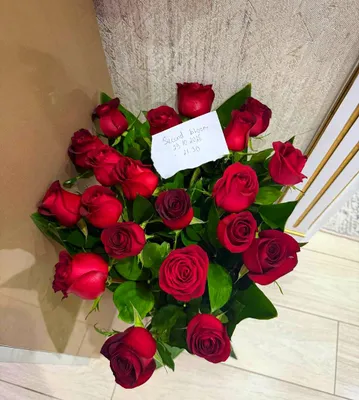 Букет из красных роз 1