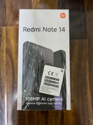 Redmi Note 14 128 ГБ, чёрный 1