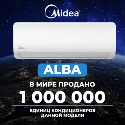 Midea Alba 9 INVERTER konditsioneri 1