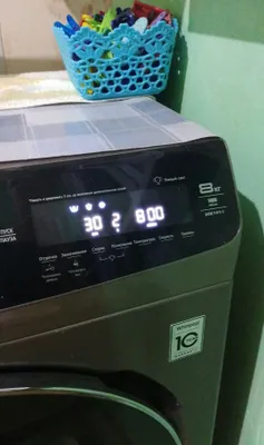 8 kg li kir yuvish mashinasi, juda kam ishlatilgan 1