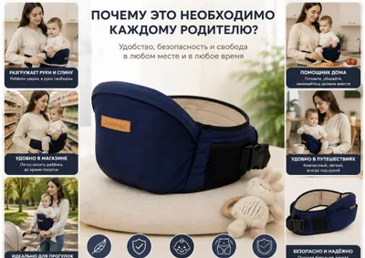 Сидушка пояс ,, и ребёнок на ручках и у мамы нет боли в пояснице) 1