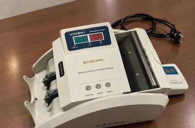 WEIRONG yangi banknota hisoblagichi, tashqi displey bilan 1