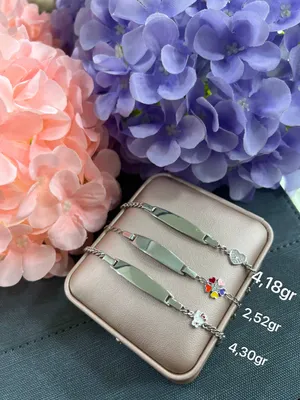 Серебряный детский браслет 925 пробы