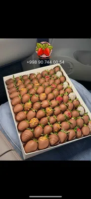 Shokoladdagi qulupnay Choco Pearl 1