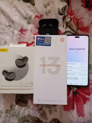 Обменяю Jabra Elite 5 & Xiaomi 13 lite. 1