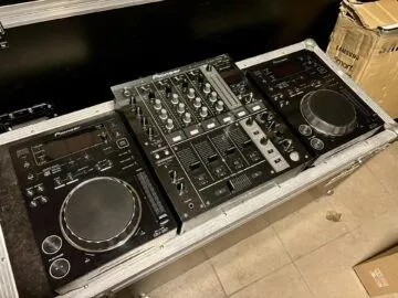 Pioneer CDJ 350 USB flash x2 + DJM 700 Диджей комплект DJ Set 1