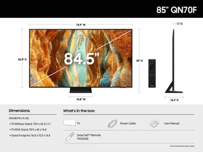 Samsung Neo QLED QN70F/QN80F 85" 4K 144Hz, Neo Quantum HDR (2025) 1