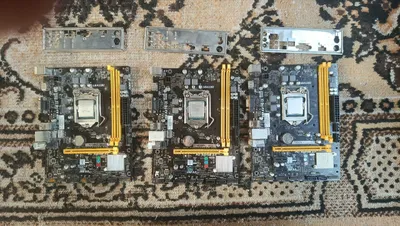 плата biostar h110 + cpu g4400, 2 ta bir xil 1