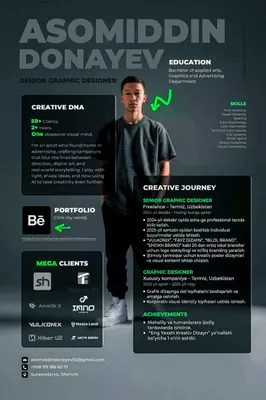 Grafik Dizayn & Logo branding xizmati