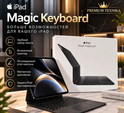 iPad uchun Apple Magic Keyboard — original klaviatura