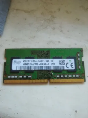 Noutbuk uchun DDR4 4GB Hynix 2400MHz tezkor xotirasi