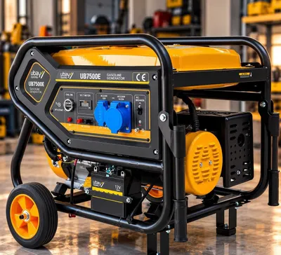 бензиновый генератор UBAY UB-7500E generator dvijok 1