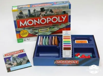 Monopoliya Rossiya metall figuralar bilan. Yangi. Yetkazib berish 24/7 1