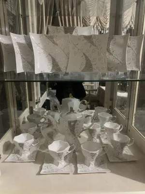 Новый китайский фарфоровый сервиз 1