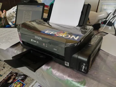 Epson M105 с Wi‑Fi, печатает также с телефона, новый 1