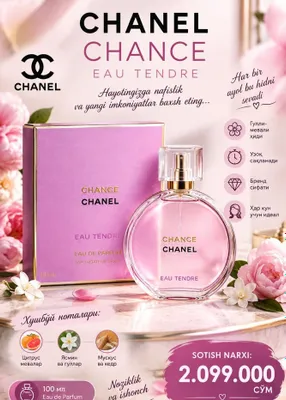 Chanel Chance EAU Tendre EAU DE PARFUM 1